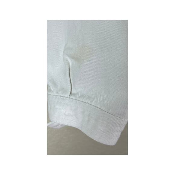 Vintage Sunbelt White Denim Jacket Women’s Large Y2K Festival Cottagecore - Picture 3 of 8